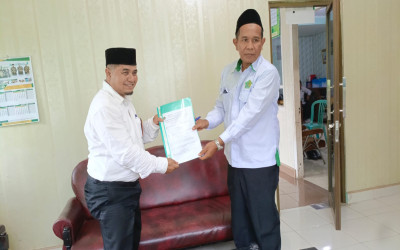 MTsN 9 Tanah Datar Adakan MoU dengan KUA Kecamatan Lintau Buo untuk Penguatan Program Keagamaan