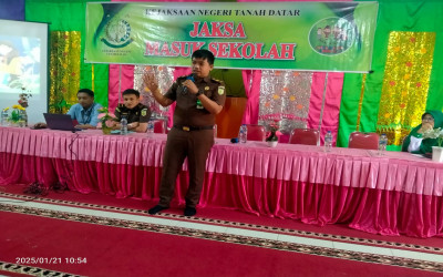 JAKSA MASUK MADRASAH MTsN 9 TANAH DATAR